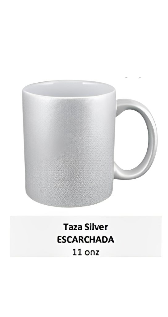 Taza Silver ESCARCHADA 11 onz