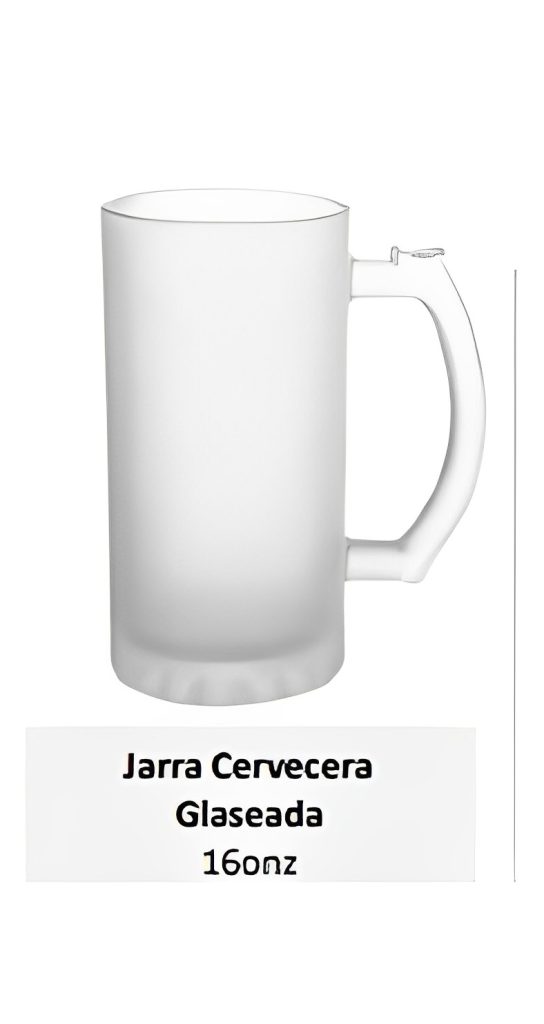 Jarra Cervecera Glaseada 16onz