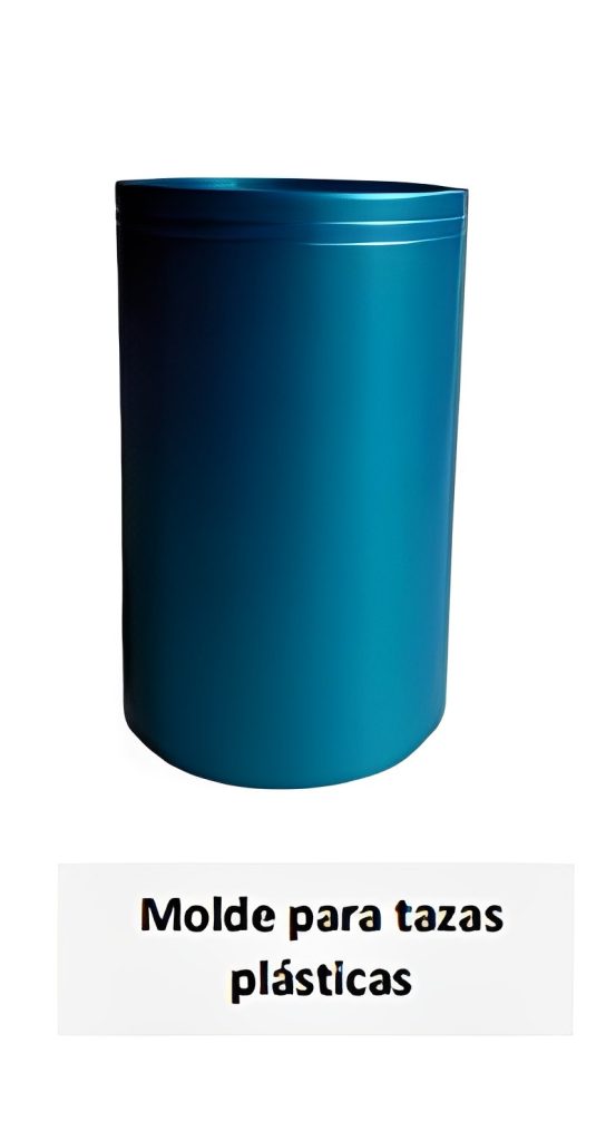Molde para tazas plásticas