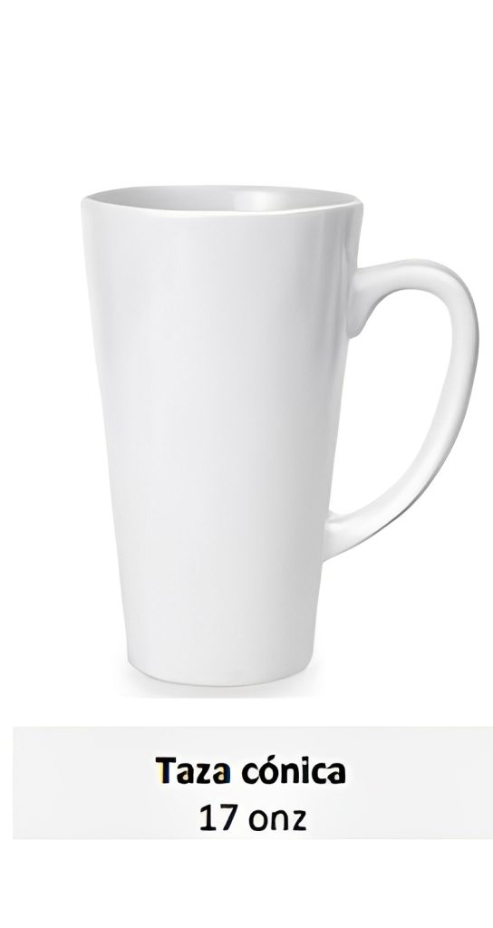 Taza cónica 17 onz