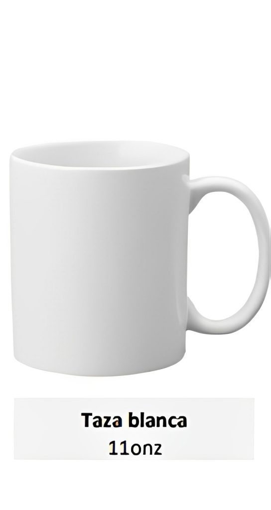 Taza blanca 11 onz