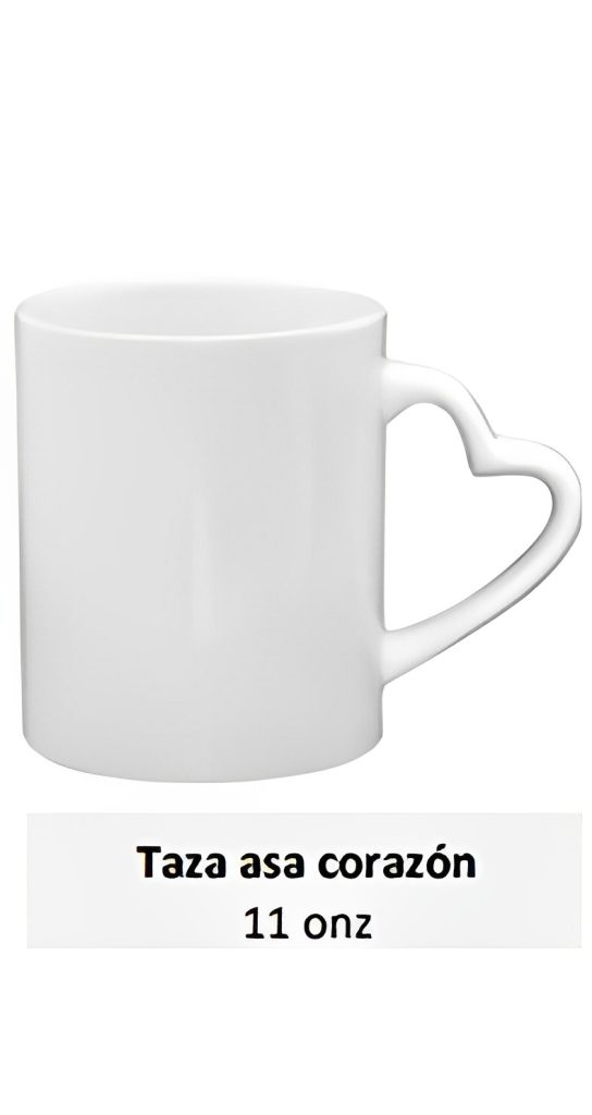 Taza asa corazón 11 onz