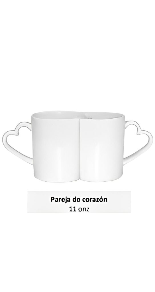 Pareja de corazón 11 onz