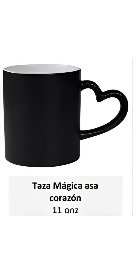 Taza Mágica asa corazón 11 onz
